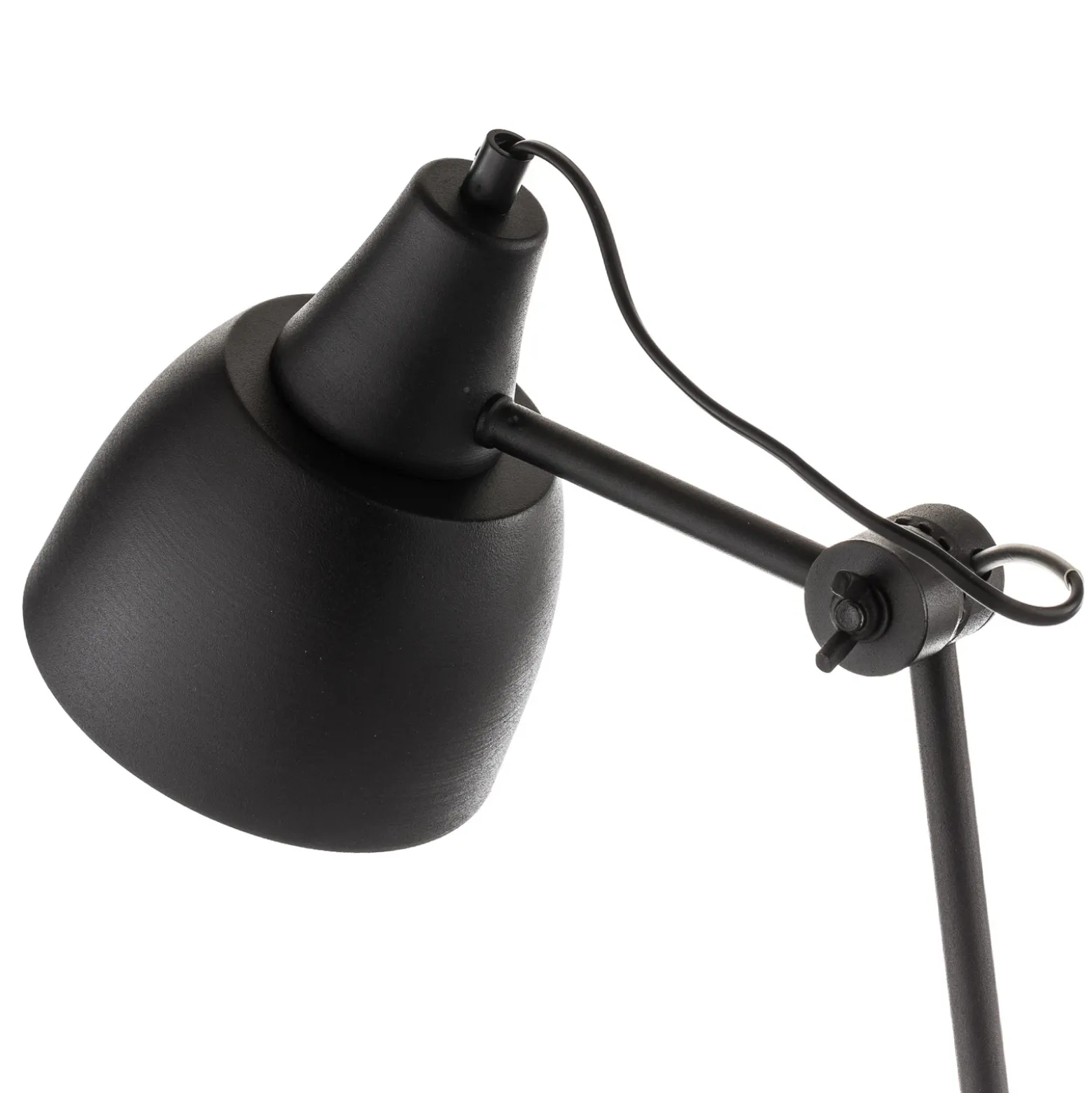 Aplique de pared 997 con enchufe, de 1 luz, negro