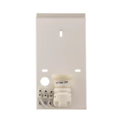 Aplique de pared de yute &black, marrón natural, semicircular