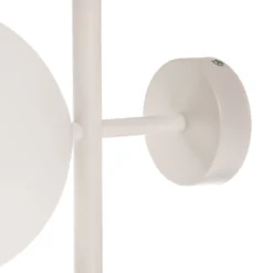 Aplique de pared Dione, 3 luces, blanco
