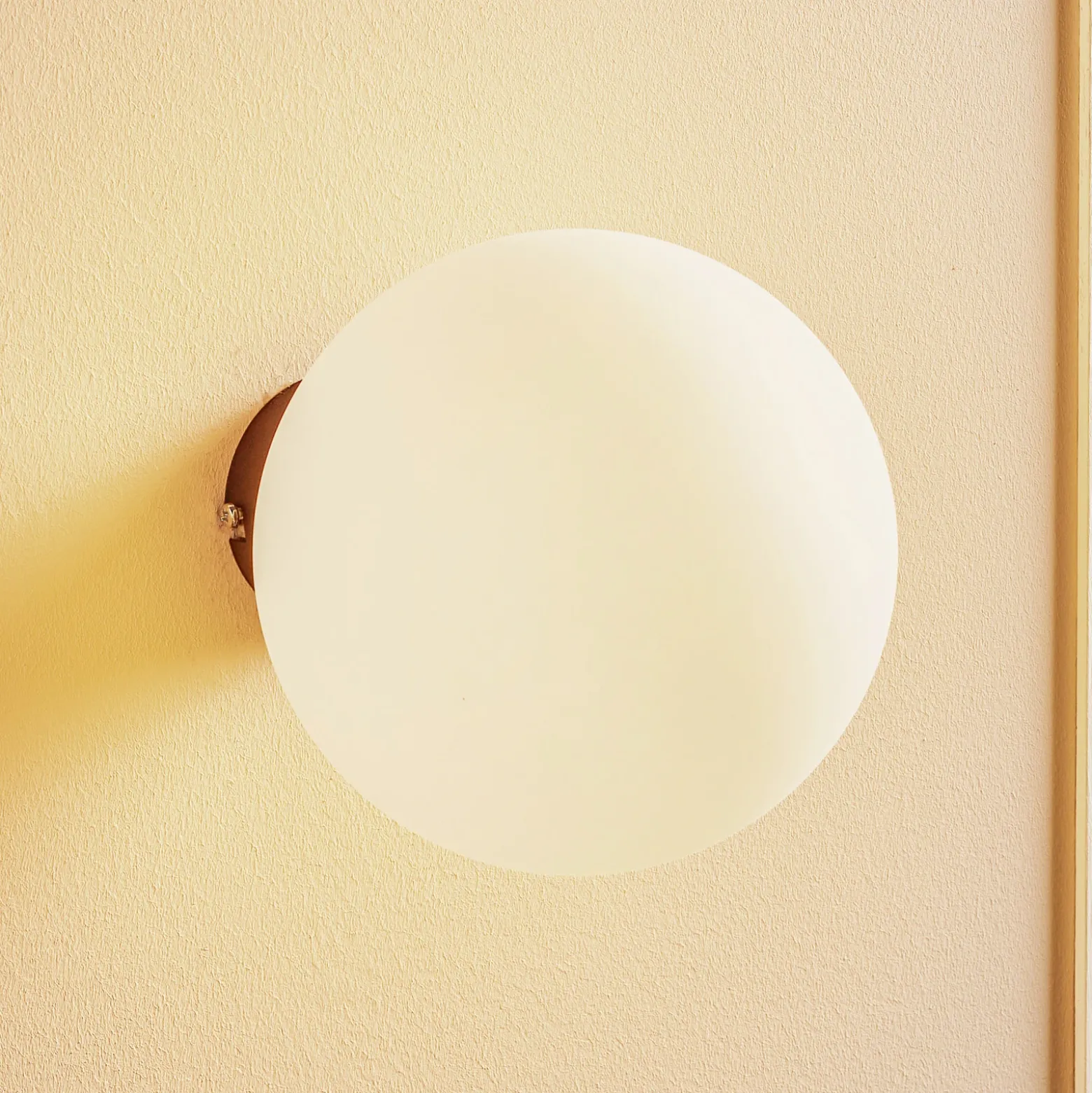Aplique de pared Dione, soporte de pared negro