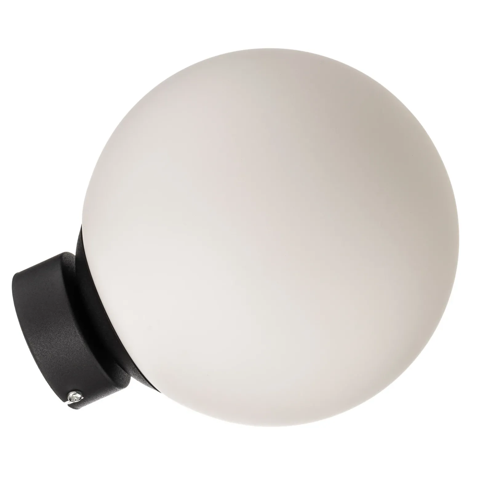 Aplique de pared Dione, soporte de pared negro