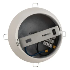 Aplique de pared Dione, soporte de pared blanco