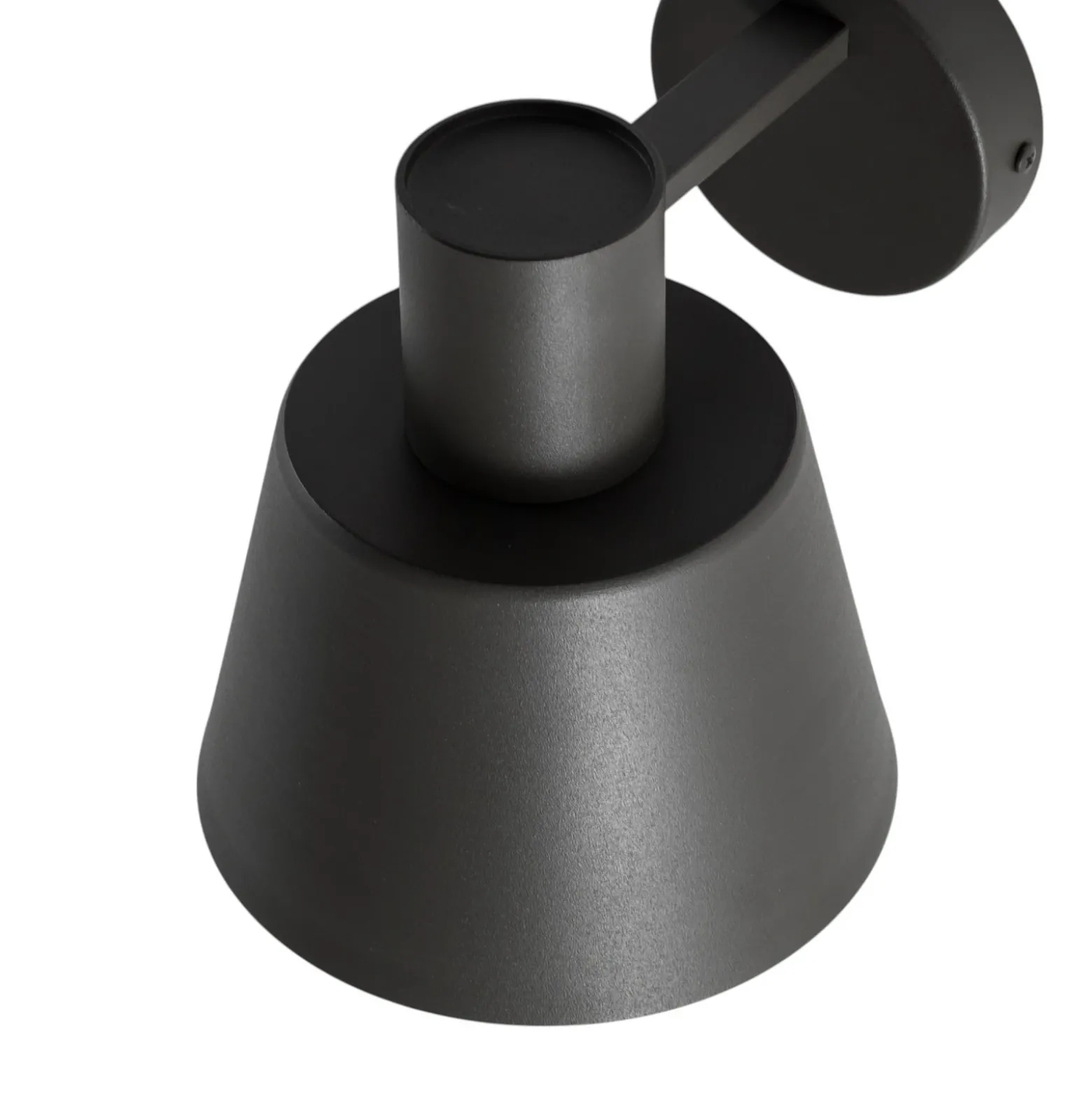 Aplique de pared Dunka, verde oliva, 1 luz, acero, altura 17 cm