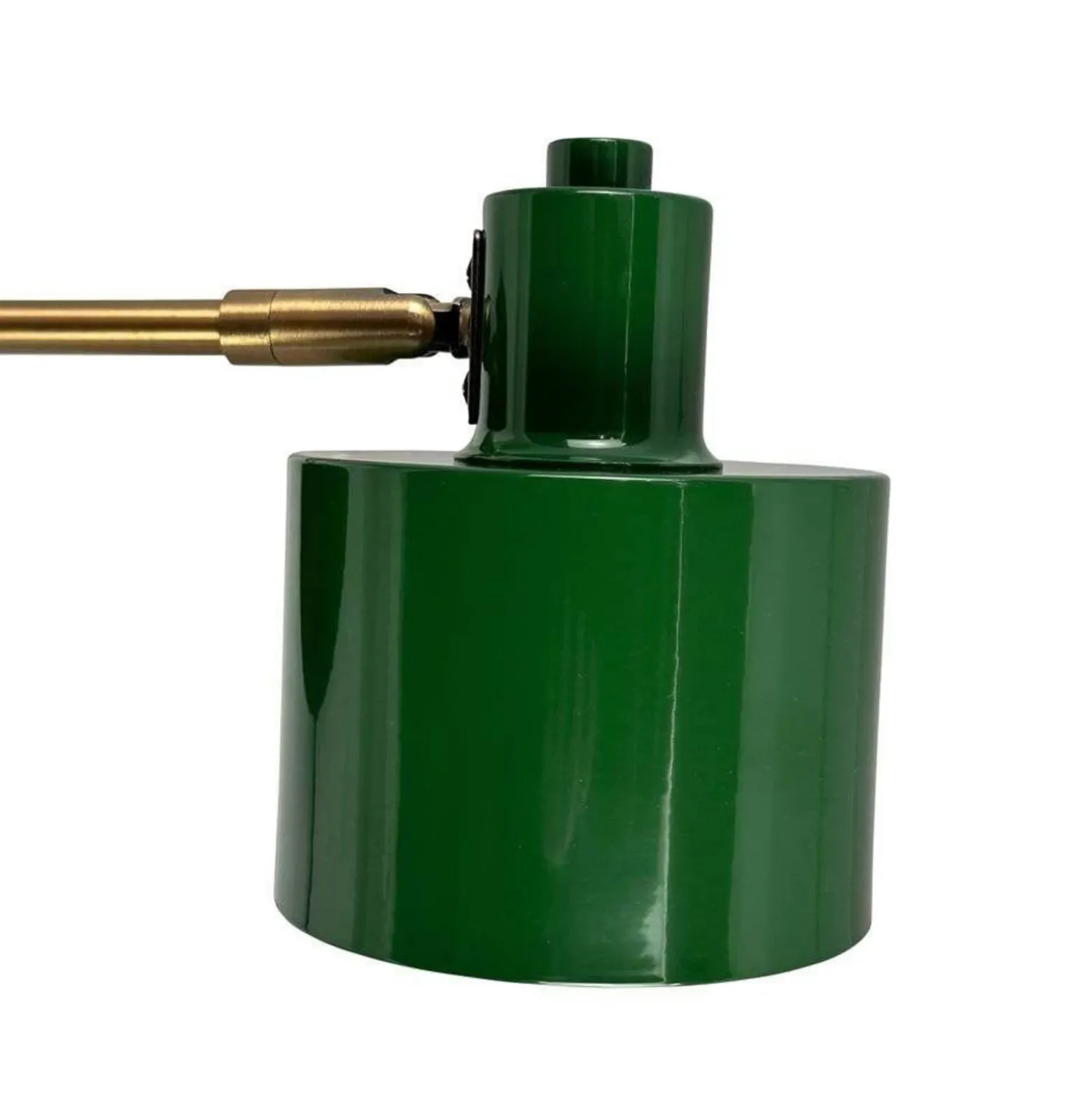 Aplique de pared Dyberg Larsen Ocean, verde oscuro, saliente 30 cm