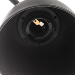 Aplique de pared Emoti, 2 luces, negro