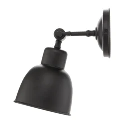 Aplique de pared Emoti, 1 luz, negro