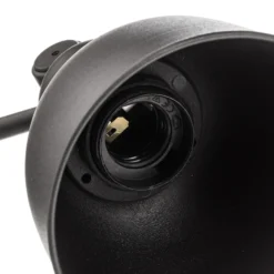 Aplique de pared Emoti, 1 luz, negro