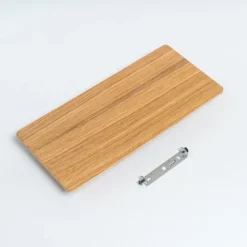 Aplique de pared Envostar Tavola, madera de roble, 35 x 16 cm