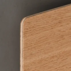 Aplique de pared Envostar Tavola, madera de roble, 35 x 16 cm