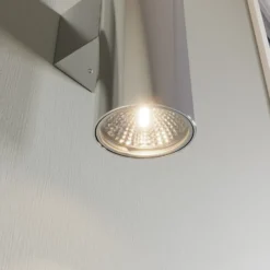 Aplique de pared Euluna Marion, 2 luces, cromado