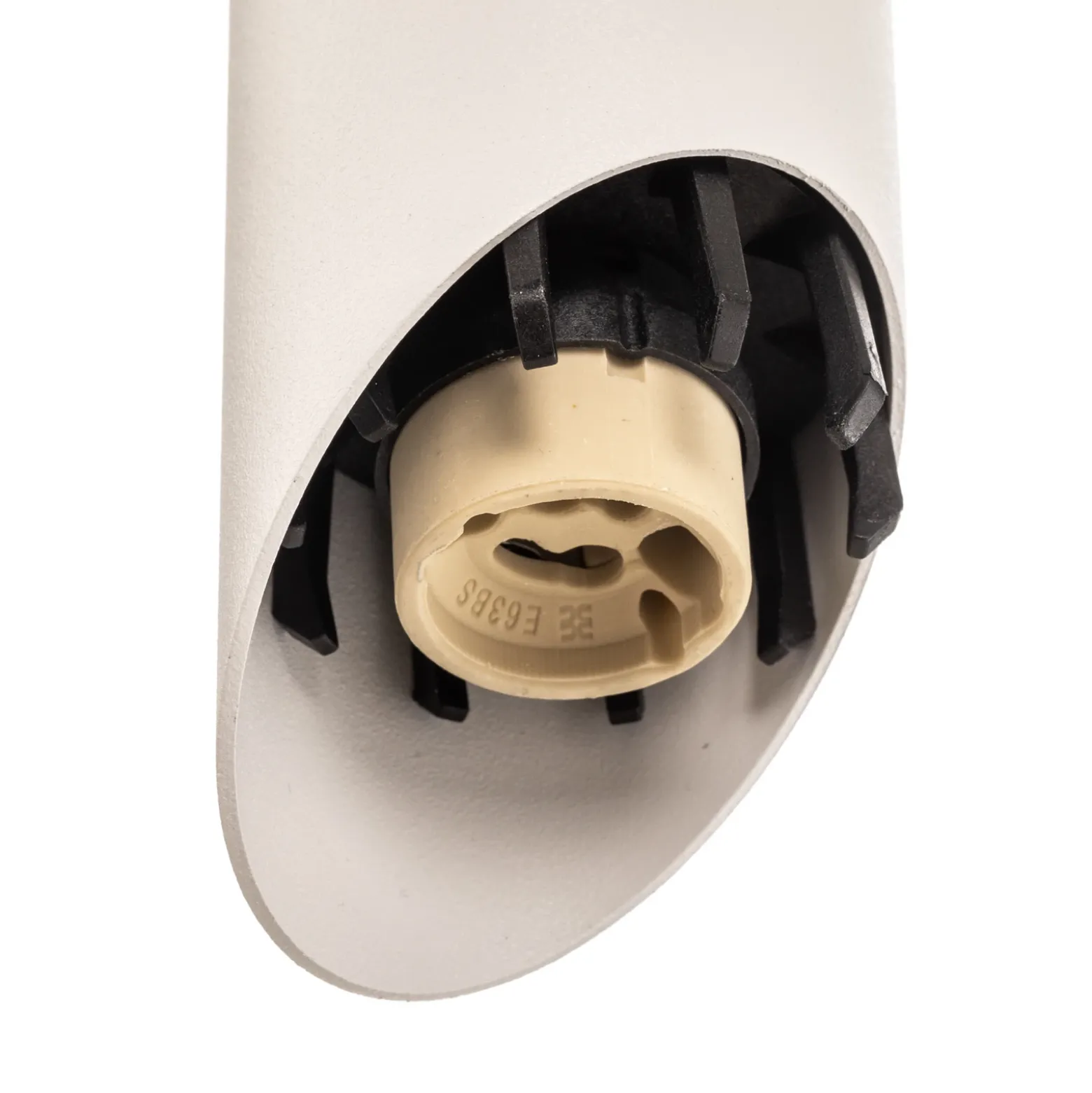 Aplique de pared Eye Cut, blanco