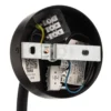 Aplique de pared Eye Flex S, negro
