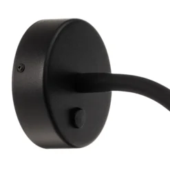 Aplique de pared Eye Flex S, negro
