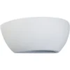Aplique de pared Felia de Lindby, blanco, yeso, 24 cm, E14
