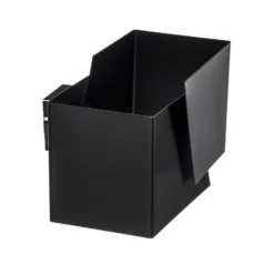Aplique de pared Frost con forma angular, negro