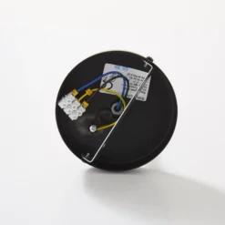 Aplique de pared Gama en negro con bola de cristal