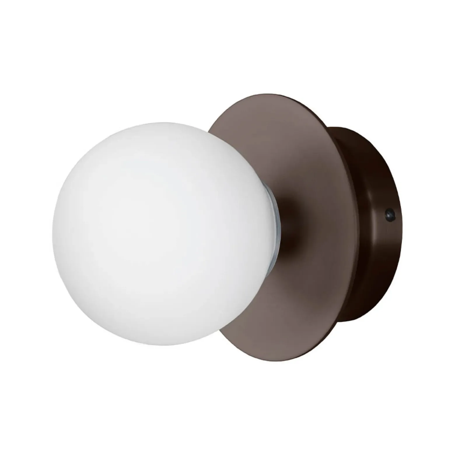 Aplique de pared Globen Lighting ART DECO, bronce/blanco Ø 16 cm IP44