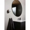 Aplique de pared Globen Lighting Torrano, marrón veteado, 13 cm, IP44