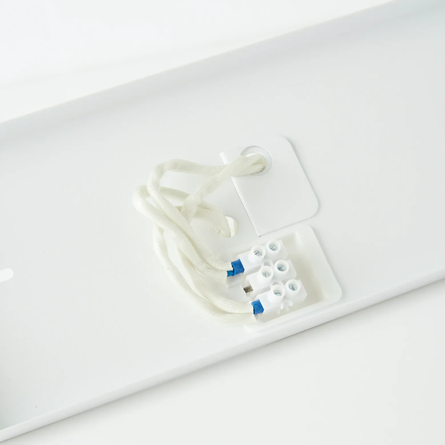 Aplique de pared Haga, blanco, metal, G9, arriba/abajo, 25,5 cm de ancho
