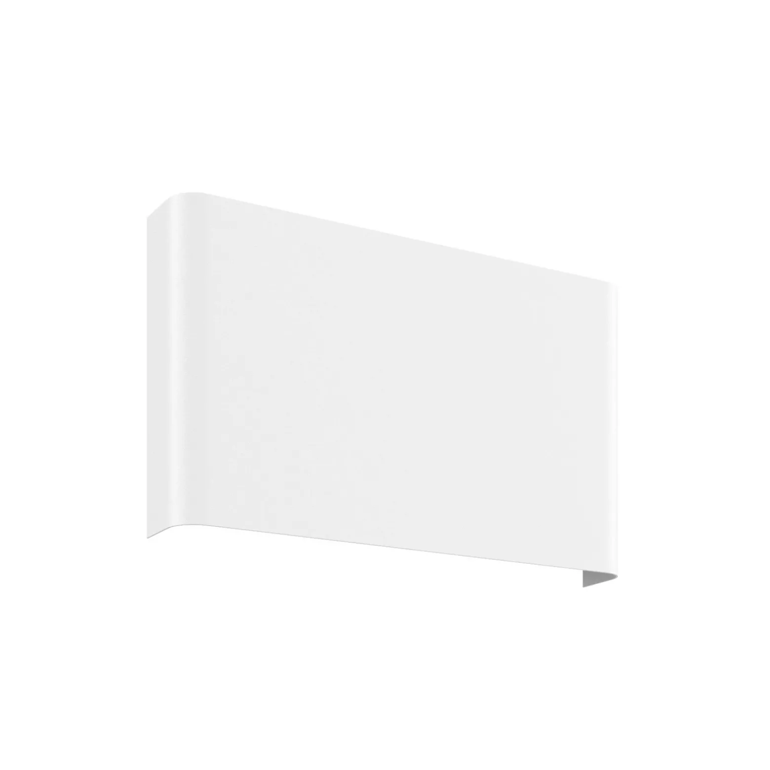 Aplique de pared Haga, blanco, metal, G9, arriba/abajo, 25,5 cm de ancho