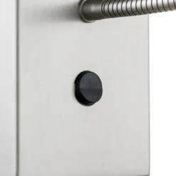 Aplique de pared Havanna con brazo de lectura LED blanco crema
