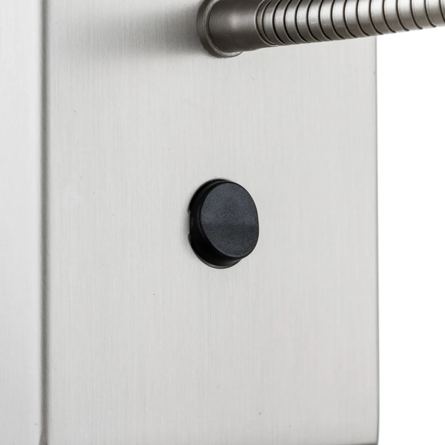 Aplique de pared Havanna con brazo de lectura LED blanco crema