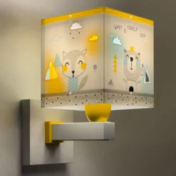 Aplique de pared Hello Little de Dalber con enchufe