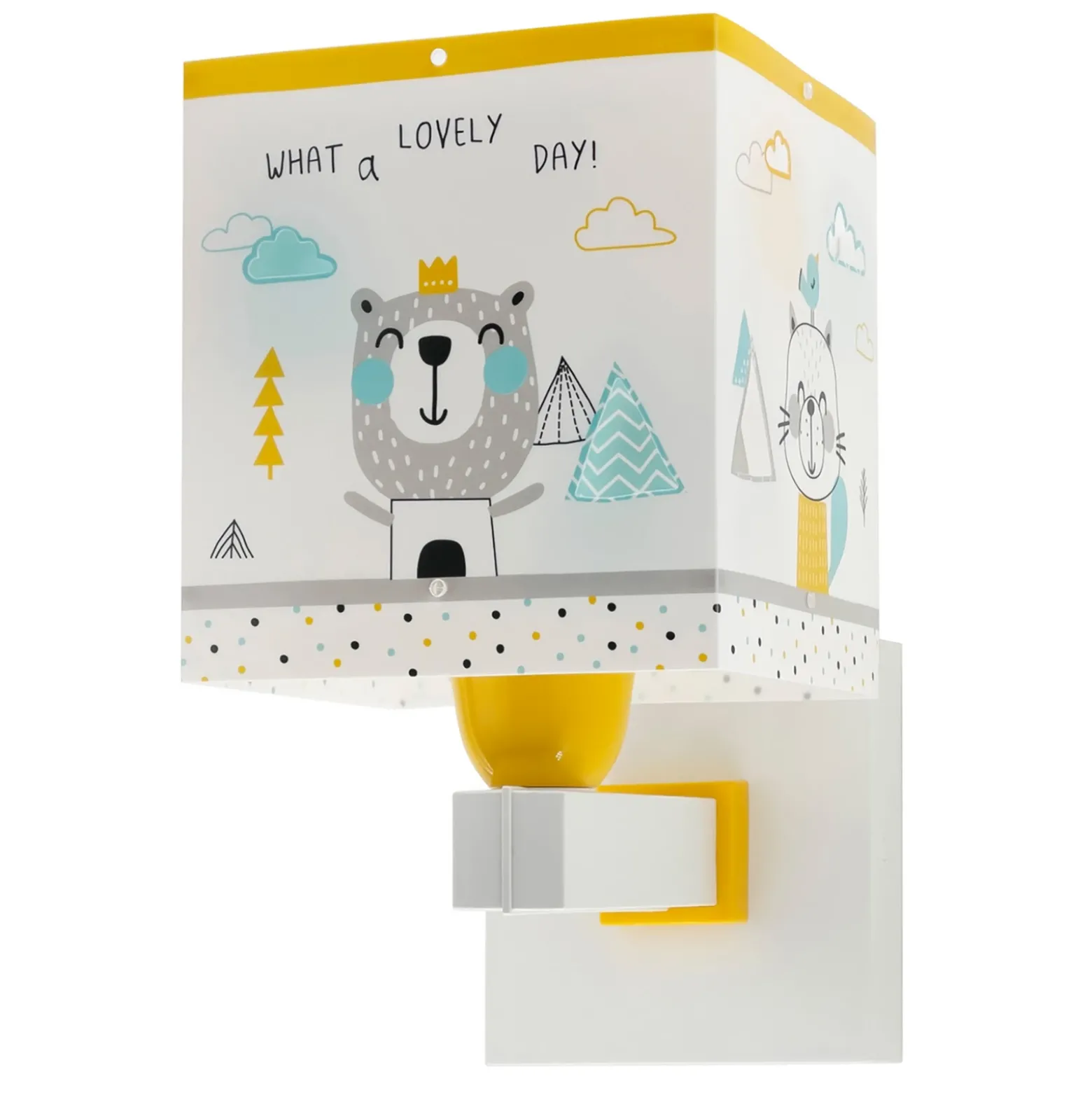 Aplique de pared Hello Little de Dalber con enchufe