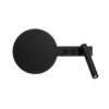 Aplique de pared Hotel Mood B, negra, metal, G9