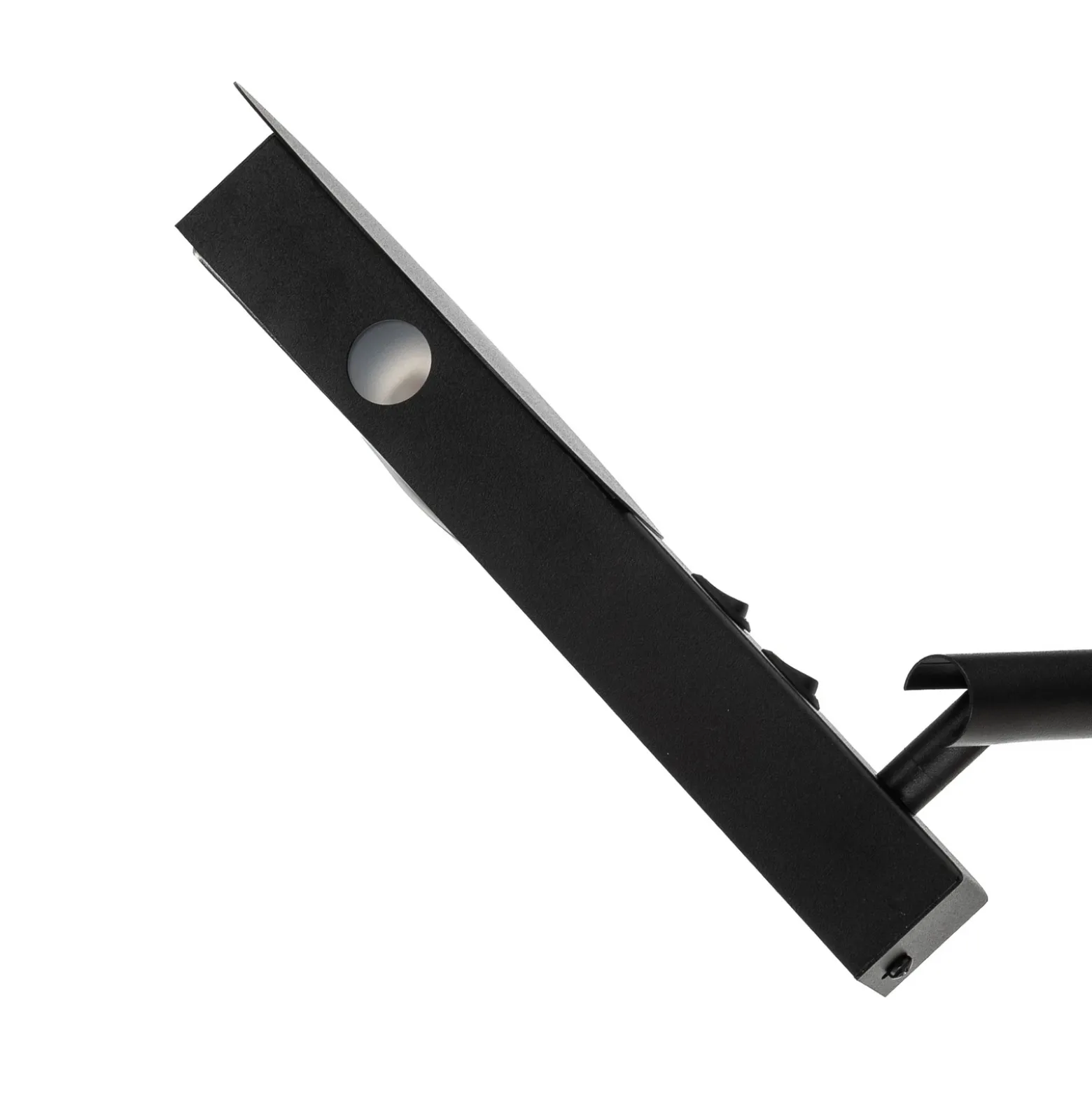 Aplique de pared Hotel Mood B, negra, metal, G9