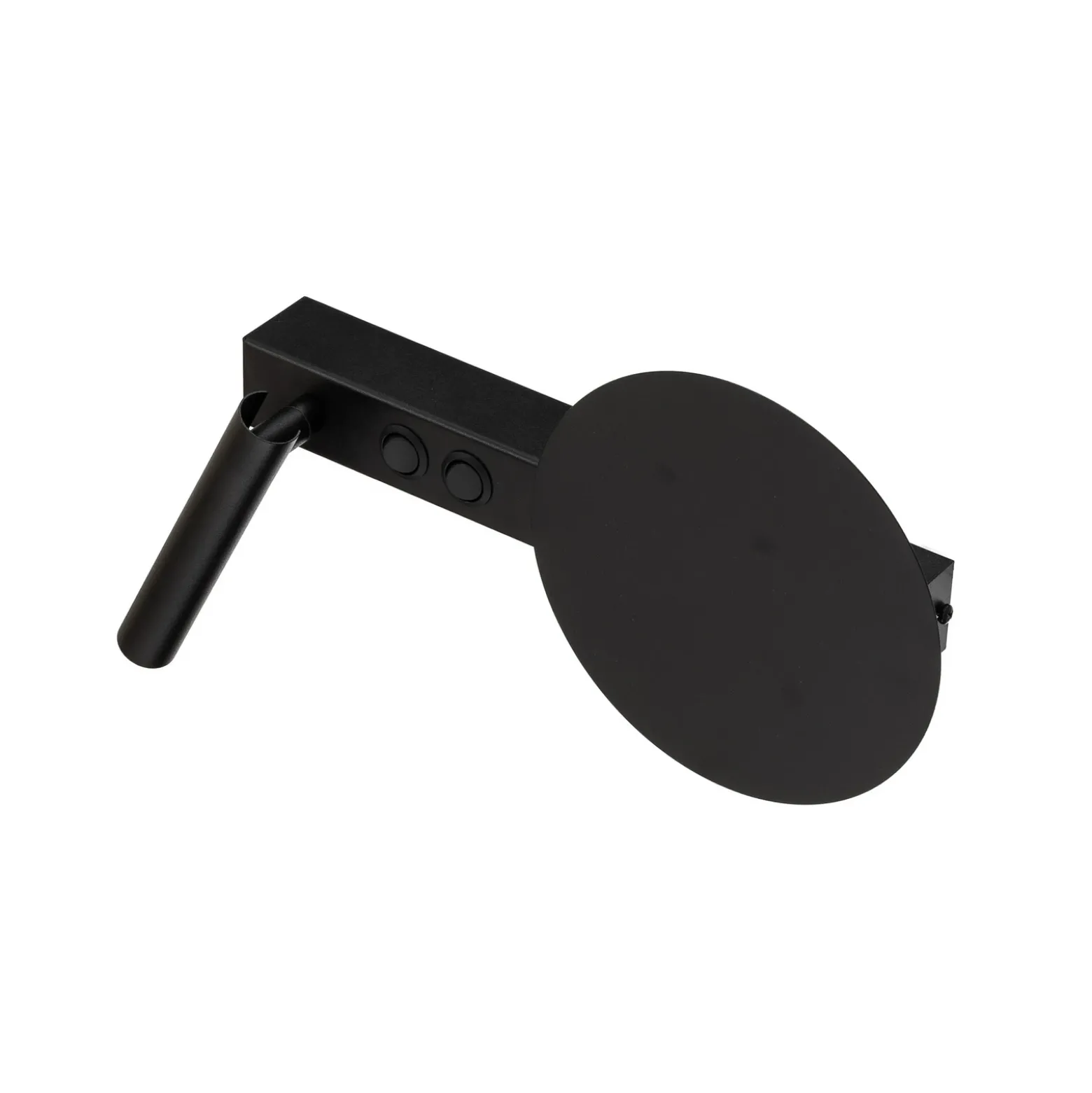 Aplique de pared Hotel Mood B, negra, metal, G9