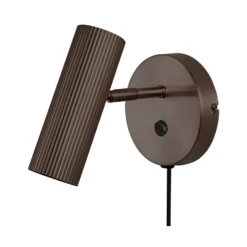 Aplique de pared Hubble de Globen Lighting, color bronce