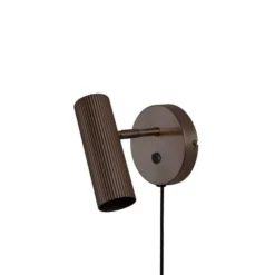 Aplique de pared Hubble de Globen Lighting, color bronce