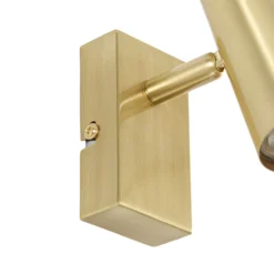 Aplique de pared Iluna de Lindby, 1 luz, latón, metal, GU10