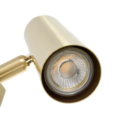 Aplique de pared Iluna de Lindby, 1 luz, latón, metal, GU10