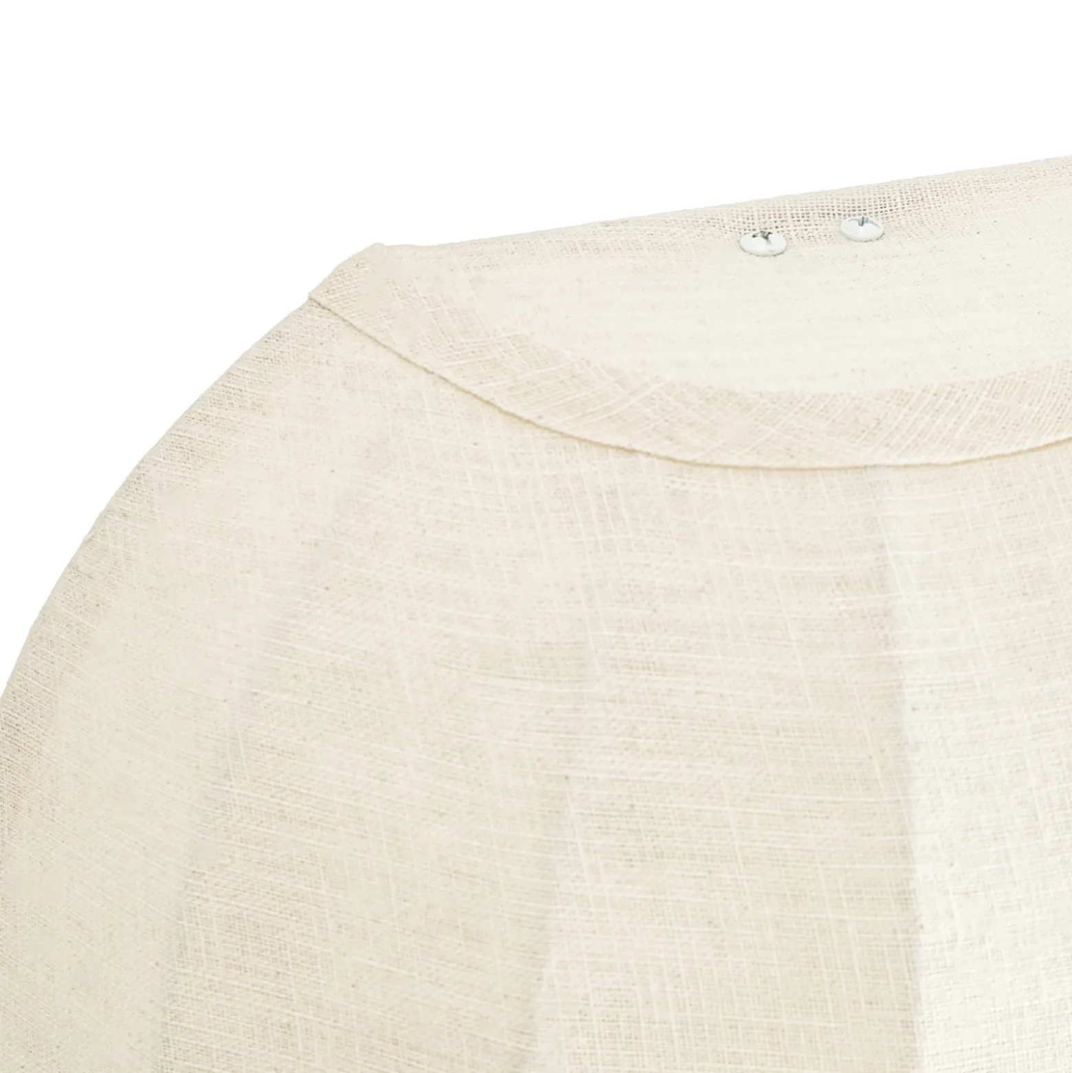 Aplique de pared infantil Lindby Aeris, beige, 44 cm, tejido, E27