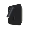 Aplique de pared iOS 176 LED, angular, negro