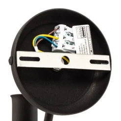 Aplique de pared Kandela, negro
