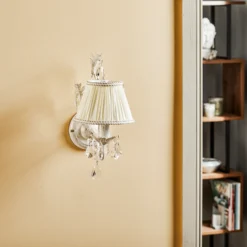 Aplique de pared Karen 1 luz marfil