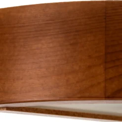 Aplique de pared Kerio, ancho 40,5 cm, pino rústico