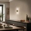 Aplique de pared Kirpi 3092 ancho 23cm oro