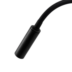 Aplique de pared Lagos, 45 cm, negro, lámpara de lectura, regulable, G9