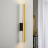 Aplique de pared Laser, latón