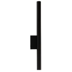 Aplique de pared Laser, negro