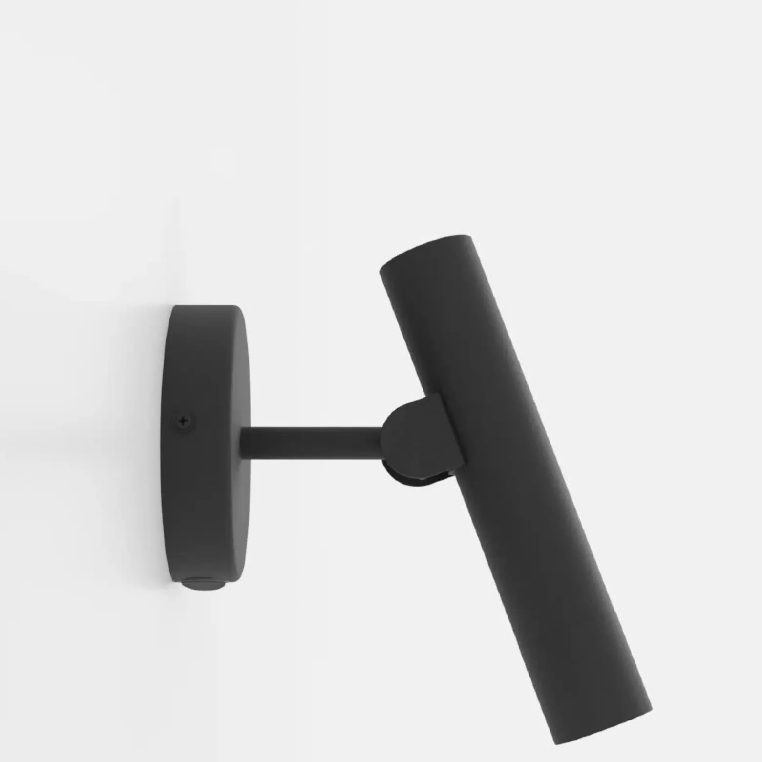 Aplique de pared LED Almudaina, negro, 11 cm de ancho, acero