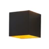 Aplique de pared LED Arcchio Aldrina, negro, set de 2