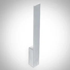 Aplique de pared LED Arcchio Ivano, altura 43 cm, aluminio cepillado