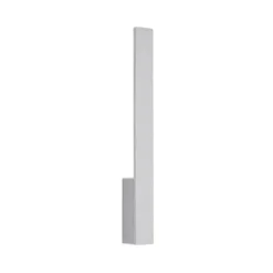 Aplique de pared LED Arcchio Ivano, altura 43 cm, aluminio cepillado