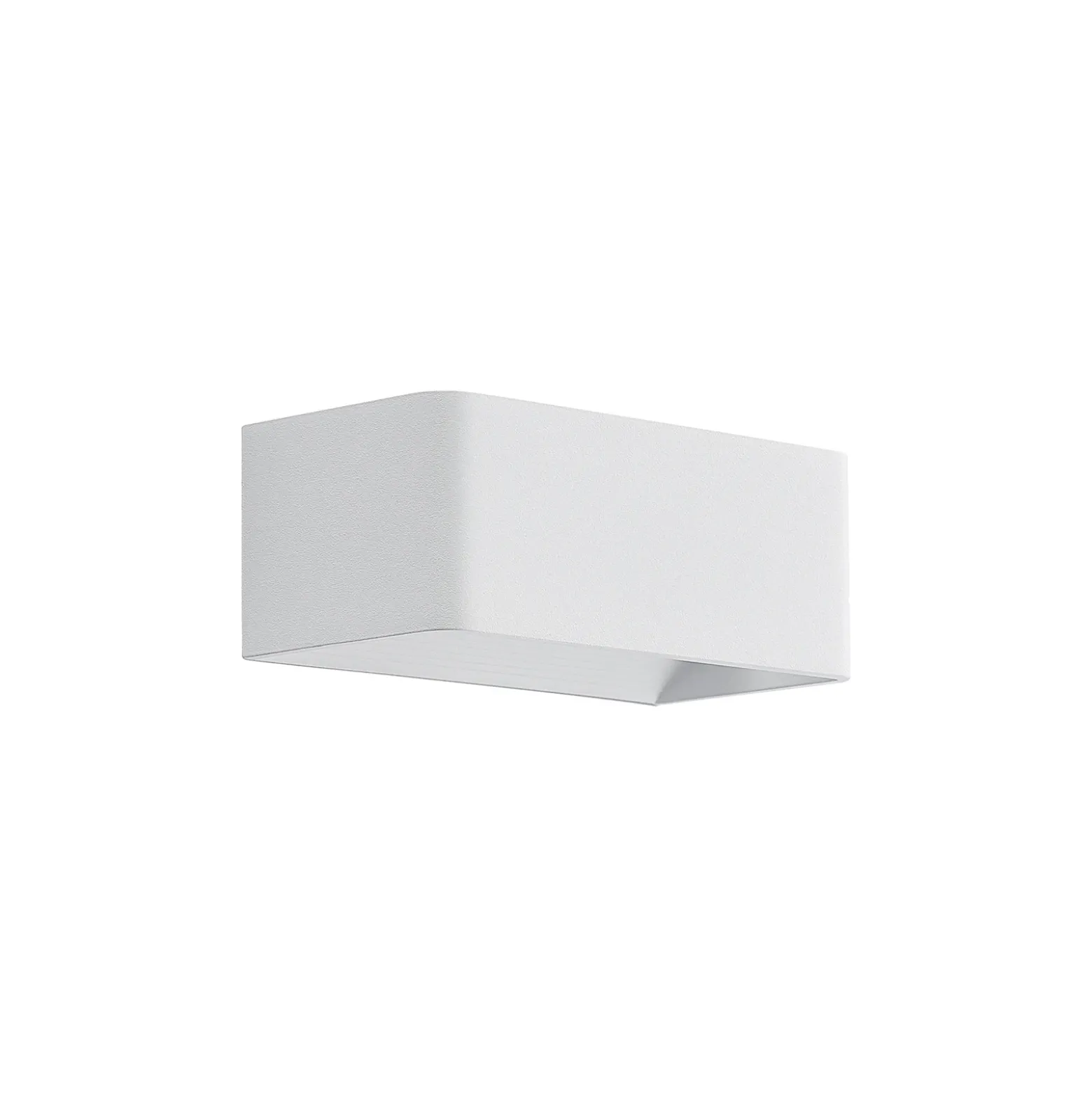 Aplique de pared LED Arcchio Karam, 20 cm, blanco, metal, arriba/abajo