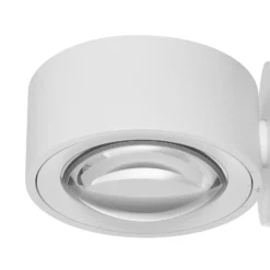 Aplique de pared LED Arcchio, Linse, arriba/abajo, blanco, metal